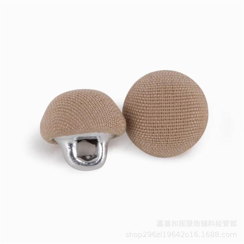 Buckle Cloth Button Chiffon Mushroom Button Shirt Dress Children's Clothing Shirt Sweater Coat Button Button Button
