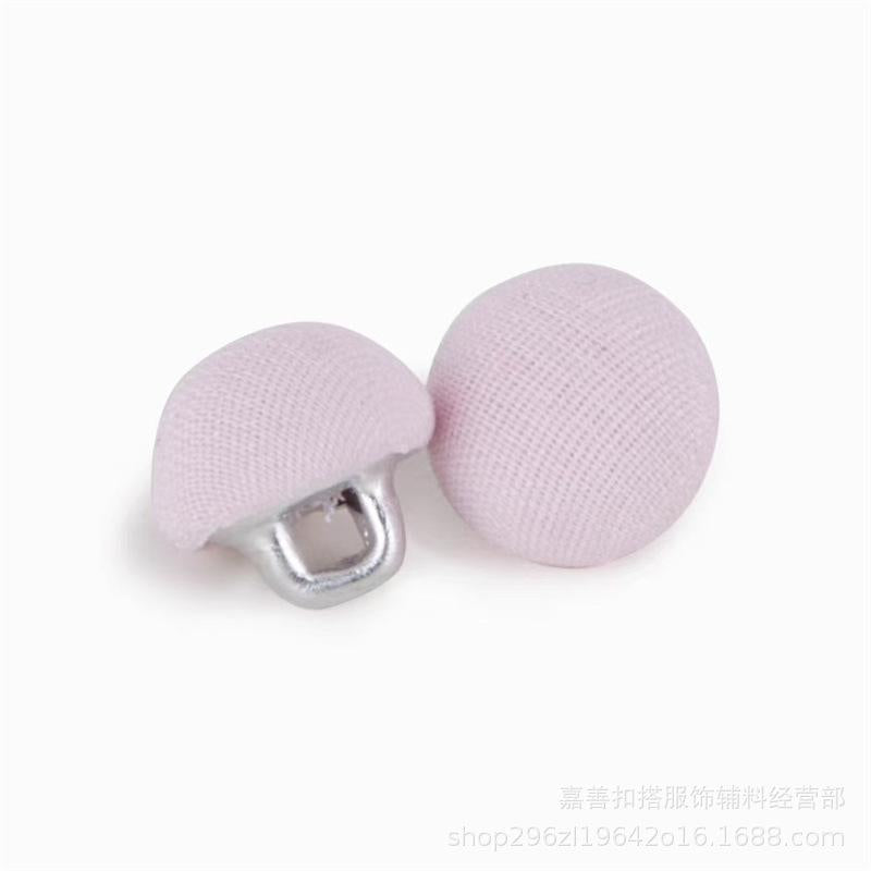 Buckle Cloth Button Chiffon Mushroom Button Shirt Dress Children's Clothing Shirt Sweater Coat Button Button Button