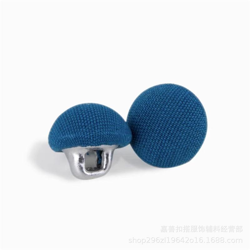 Buckle Cloth Button Chiffon Mushroom Button Shirt Dress Children's Clothing Shirt Sweater Coat Button Button Button