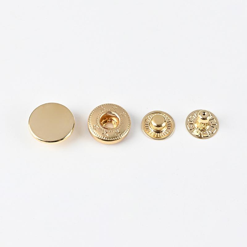 Metal Snap Button Brass 831 Buttons Can Be Equipped with Zinc Alloy Surface Button Snap Button Coat Windbreaker Coat Seamless