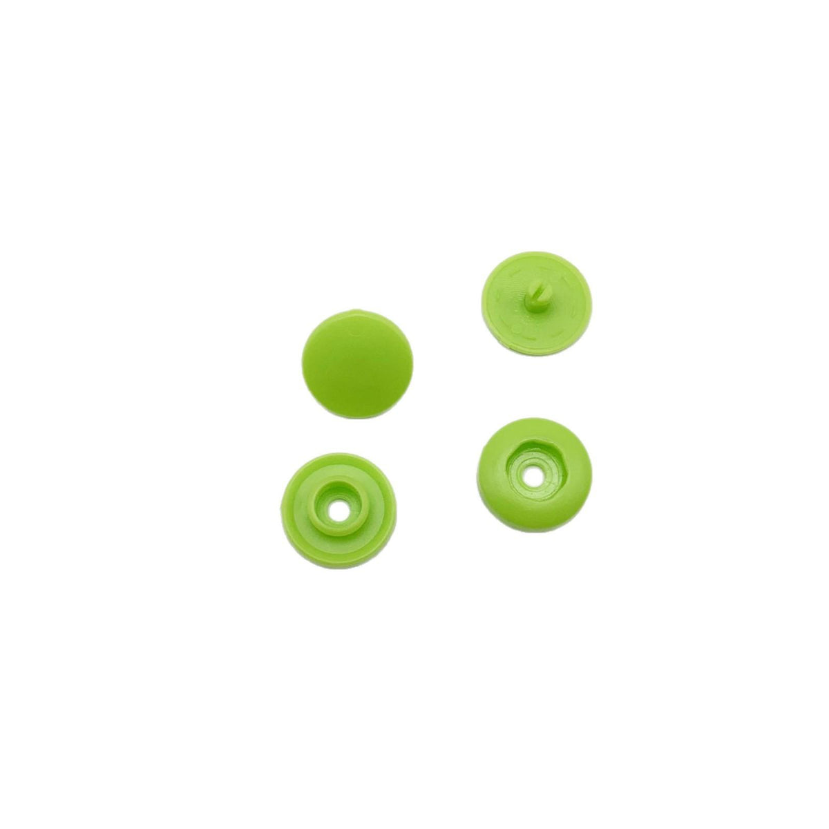 Hand-Pressed Color Plastic Snap Button Tool-Free Button Resin Female Button Baby Clothing Button Snap Accessories
