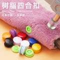 Wholesale Plastic Snap Button Children's Clothing Resin Button Raincoat Invisible Hidden Buckle File Bag Snap Button T3t5t8 Child and Female Buckle