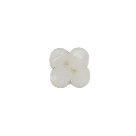 Imitation Shell Pearl Flower Clover Button Shirt Cardigan Children's Clothing Button Two-Eye Button Dress DIY